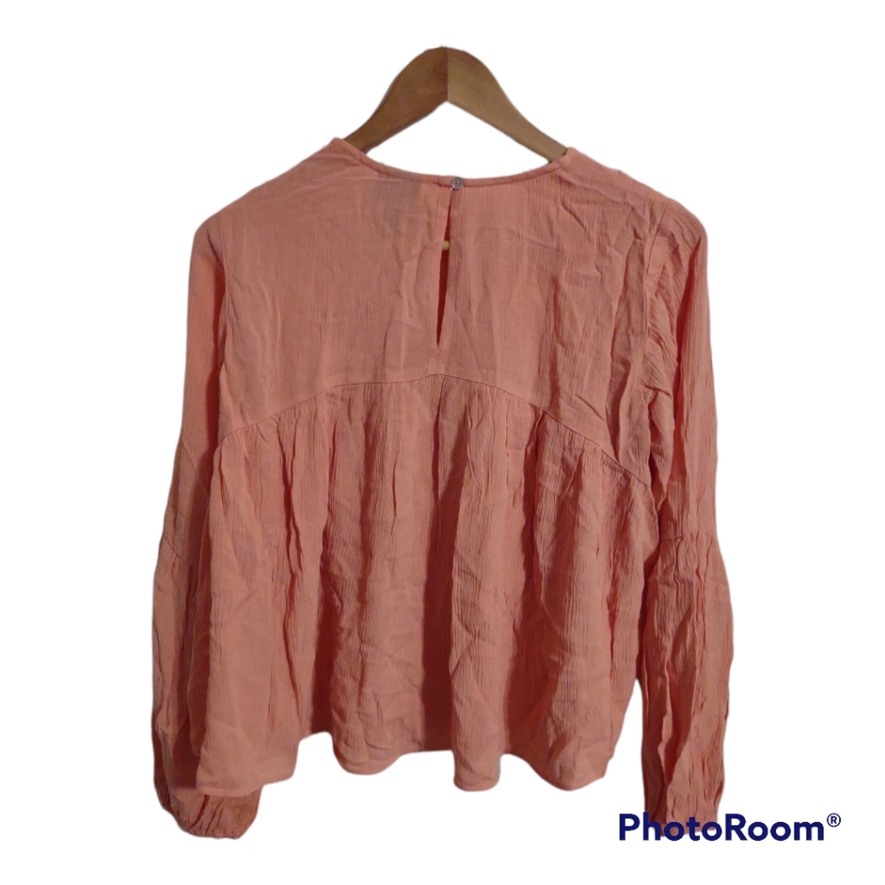 Scoop Women's Long Sleeve Swing Relaxed Fit Top - Picture 8 of 8